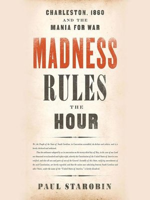 cover image of Madness Rules the Hour
